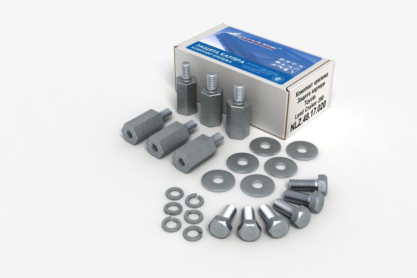 Комплект ЗК и крепеж TOYOTA Land Cruiser 200 (2008-2009) (3мм) 4,7 бензин/4,5 дизель АКПП