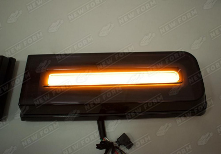 Mercedes-Benz G-Klasse W463 1990 - 2018 Оптика рестайлинг 2018 черный комплект с поворотниками