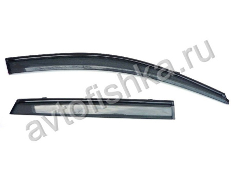 Great Wall Hover H3, H5 (10-) дефлекторы боковых окон темные, ветровики, комплект 4 шт.