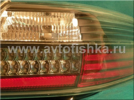 Toyota Camry V40 (06-11) фонари задние светодиодные черные, комплект лев.+прав.