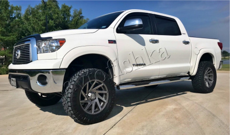 Toyota TUNDRA T200 (07-13) Расширители арок OEM STYLE, вылет 25мм (комплект, 4 части)