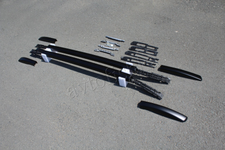 Mitsubishi ASX (10-) рейлинги продольные на крышу, алюминиевые, дизайн "Оригинал", установочный комплект.