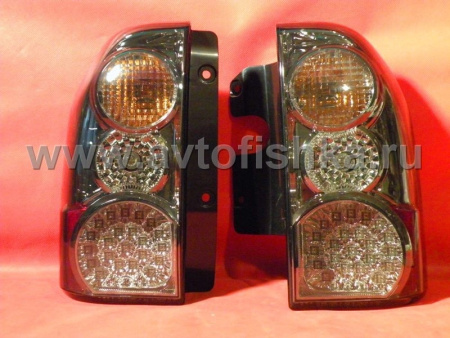 Suzuki Grand Vitara (99-05) фонари задние светодиодные тонированные, комплект 2 шт.