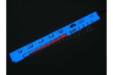 Honda Civic (92-95) светодиодные шкалы (циферблаты) на климат