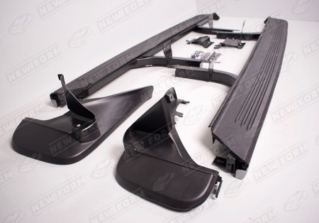 Land Rover Range Rover 3 поколение 2002 - 2005 Пороги с передними брызговиками