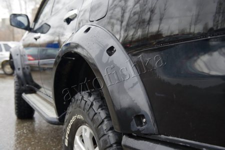 Mitsubishi Pajero Sport 2 (08 – 13) фендры | расширители колесных арок BUSHWACKER DESIGN
