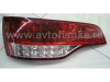 Audi Q7 (05-) фонари задние светодиодные красно-белые, комплект 2 шт.