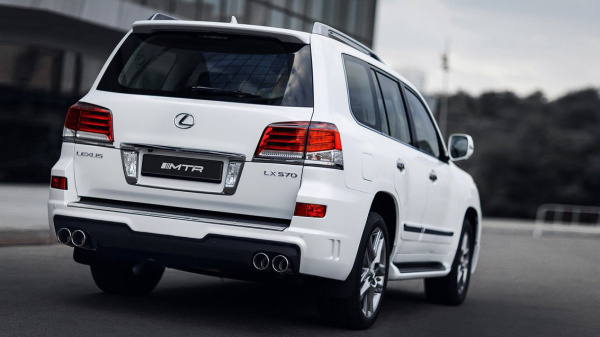 Lexus LX III Рестайлинг 2012 – 2015 Комплект аэродинамического обвеса NEMESIS