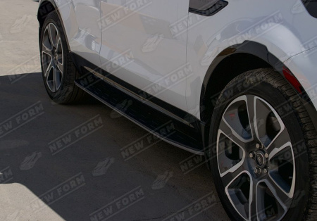 Land Rover Discovery 5 поколение 2017 - 2021 штатные пороги внешние