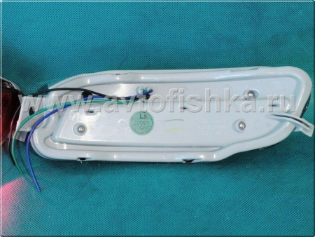 Lexus RX330 (03-08) фонари заднего бампера светодиодные, красно-тонированные, комплект 2 шт.