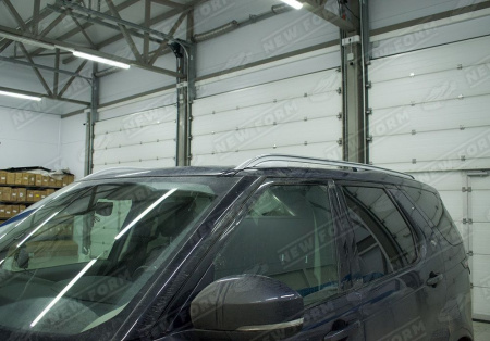 Land Rover Discovery 5 поколение 2017 - 2021 Рейлинги серебристые для Land Rover Discovery 5.