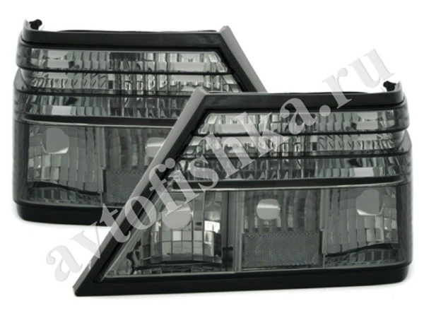Mercedes W124 (84-95) фонари задние тонированные, комплект 2 шт.