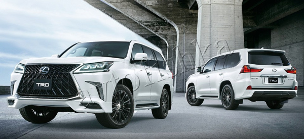 Lexus LX570 комплект рестайлинга (из 2007-2015 в 2018)