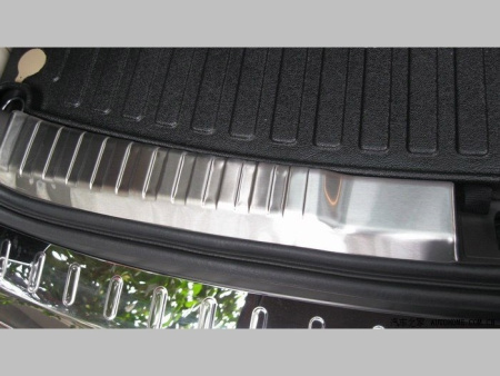 Honda CR-V (2012-) накладки из нержавеющей стали на порог двери багажника, комплект 2 шт.