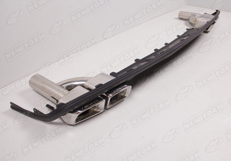 Mercedes-Benz CLS-Klasse W218 2010 - 2014 Диффузор заднего бампера с насадками на глушитель 6.3 AMG