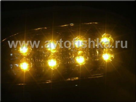 Lexus RX300, RX330 (03-08) накладки на боковые зеркала хромированные, со светодиодными поворотниками, комплект 2 шт.