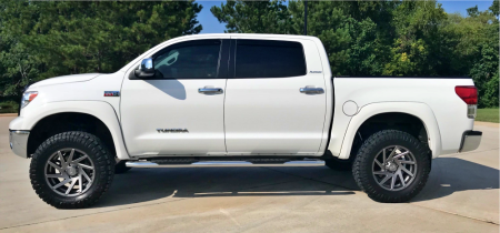 Toyota TUNDRA T200 (07-13) Расширители арок OEM STYLE, вылет 25мм (комплект, 4 части)