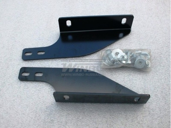 Toyota Rav4 (2012-) защита заднего бампера из нержавеющей стали