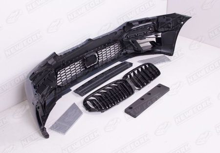 BMW 5 серия G30/G31 2016 - 2020 комплект рестайлинга М5 для переделки черныые насадки