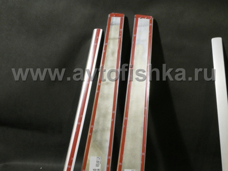 Mercedes-Benz W163 ML (98-05) накладки стоек дверей из нержавеющей стали с алюминием