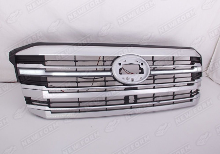 Toyota Land Cruiser LC 300 2021 - н.в. Решетка радиатора с подсветкой