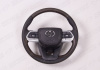 Toyota Land Cruiser LC 200 (1 рестайлинг) 2012 - 2015 Руль коричневое дерево с хромированными элементами