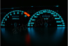 Honda Prelude светодиодные шкалы (циферблаты) на панель приборов - штатные