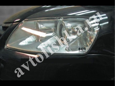 Защита передних фар прозрачная VW Touareg 2002-2006
