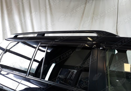 Toyota Land Cruiser LC 200 (2 рестайлинг) 2015 - н.в. Рейлинги черные