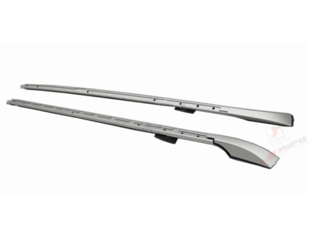 Land Rover Discovery 3, 4 (2004-2011) рейлинги на крышу, серебристые длиные, дизайн оригинал