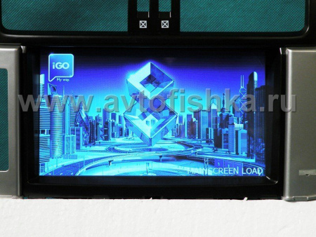 Toyota Prado 150 автомагнитола с GPS навигацией, штатное головное устройство с HD экраном 7 дюймов