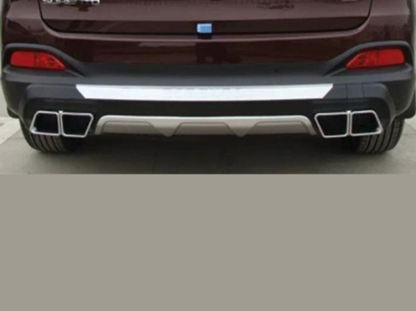 Kia Sorento (15–) Комплект накладок переднего и заднего бамперов