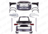 Toyota Land Cruiser LC 200 2007 - 2012 Комплект для рестайлинга в TLC300 без зеркал и порогов