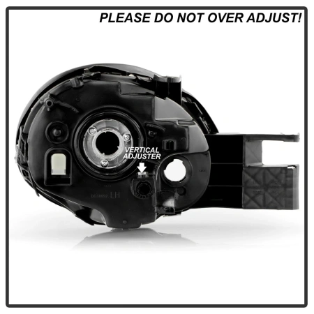 Dodge Neon (03-05) фары передние линзовые черные, комплект 2 шт.