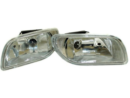 Chevrolet Lacetti (05-07) 5 дв. хэтчбек фары передние противотуманные хромированные, комплект 2 шт.