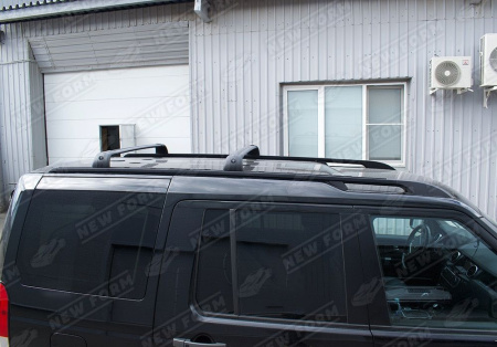 Land Rover Discovery 4 поколение 2009 - 2013 Комплект рейлинги и поперечины для Land Rover Discovery 4 черные