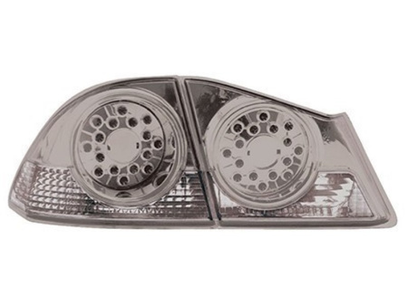 Honda Civic 8 (2006-) фонари задние светодиодные тонированные, комплект 2 шт.