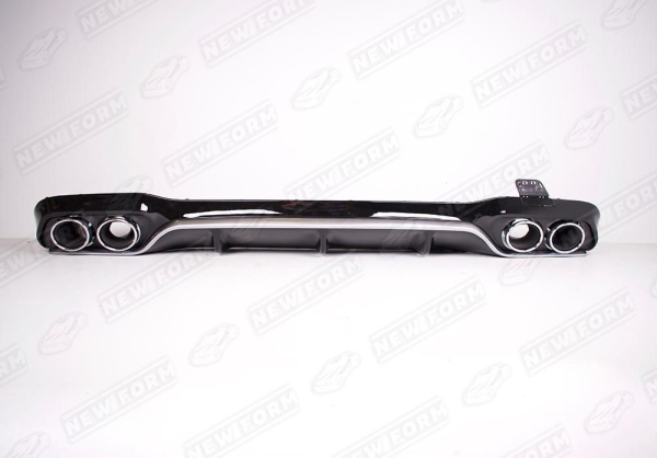 Mercedes-Benz E-Klasse W213 2016 - 2020 Диффузор с насадками 5.3 AMG хром