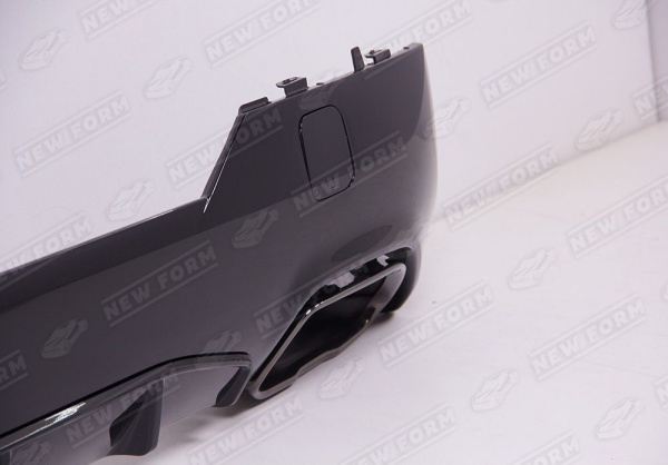 BMW 4 серия G22/G23 2020 - н.в. Диффузор с черными насадками M440i
