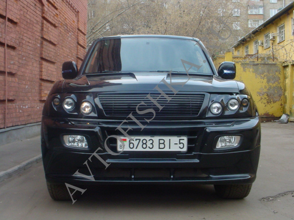 Mitsubishi PAJERO 3 (02-06) Фары DAKAR (комплект с креплениями) hella