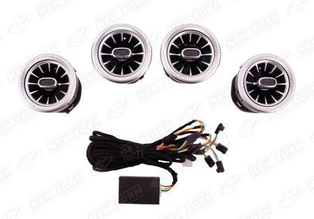 Mercedes-Benz V-Klasse 2 поколение 2014 - 2019 Воздуховоды вентиляции и отопления салона 64 цвета