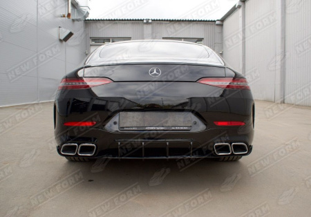 Mercedes-Benz AMG GT C190 рестайлинг 2017-н.в. Обвес 6.3 AMG с решеткой радиатора
