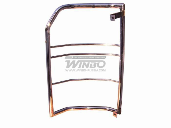 Land Rover Discovery 3 (05-) защита задних фонарей из нержавеющей стали