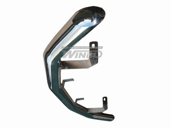 Mitsubishi ASX (2010-) защита переднего бампера из нержавеющей стали