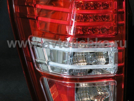 Suzuki Grand Vitara (05-) фонари задние светодиодные красно-белые, комплект лев.+прав.