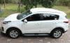 Kia Sportage (16–) Пороги OEM стиль, вставка с логотипом Sportage
