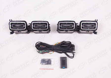 Mercedes-Benz GLS-Klasse X167 2019 - 2023 Воздуховоды с подсветкой