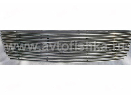 Suzuki Grand Vitara (2005-2009) 1,6-2,0L накладка на решетку радиатора, нержавеющая сталь.