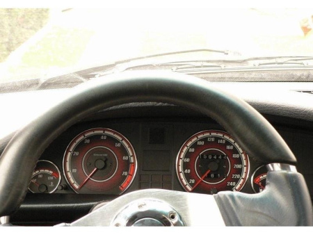 Audi 100 C4; C3 (88-94) светящиеся шкалы приборов - накладки на циферблаты панели приборов, дизайн № 2
