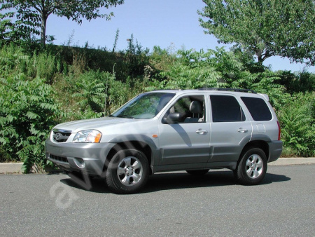 Mazda Tribute (2004-) накладки на ручки дверей из нержавеющей стали, 4 шт.